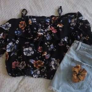 Rue 21 flower print blouse